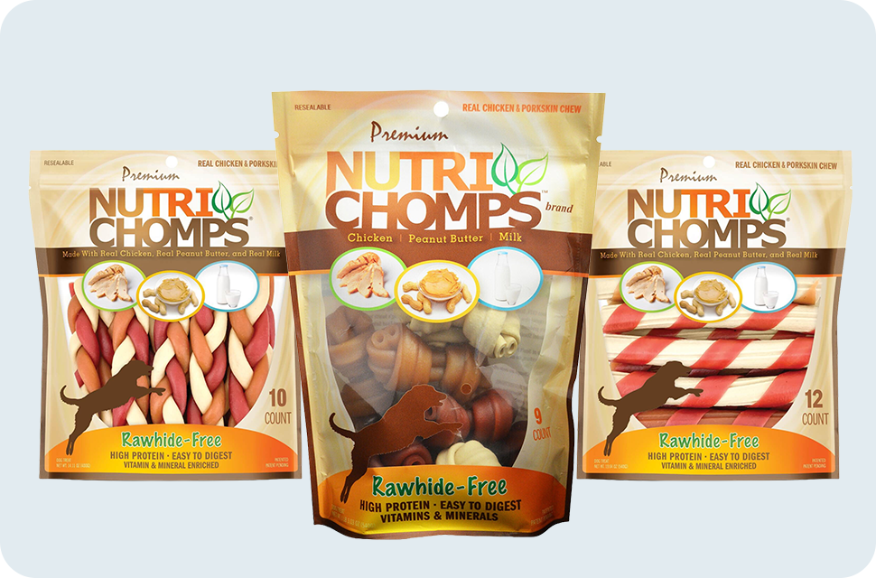 Buy 1, Get 1 50% Off NutriChomps & PorkChomps Dog Treats	